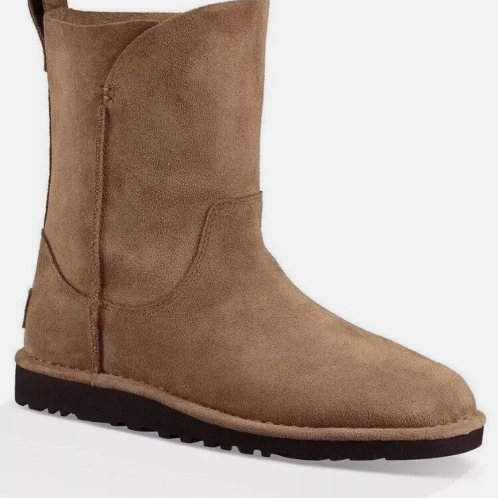 UGG Women's Alida Suede Unlined BOOTS Chestnut Size 9
